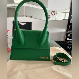 Jacquemus Vibrant Green Le Grand Chiquito bag